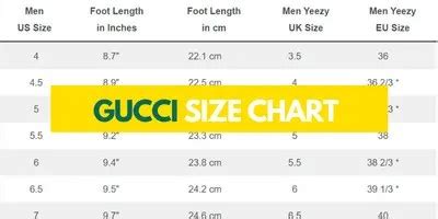 6.5 gucci size|gucci ace size chart.